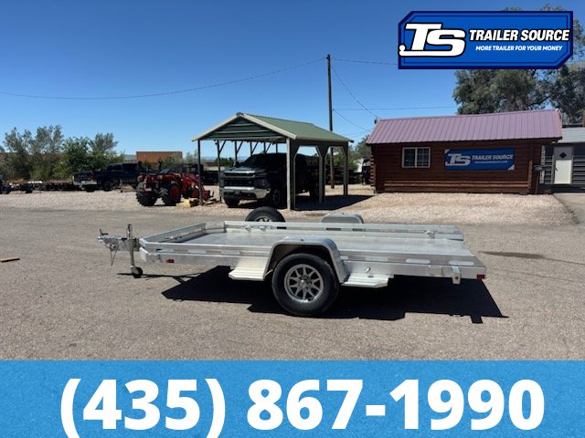 6.5x12 Aluma  Utility Trailer - 3.5K GVWR - Alloy Wheels, Spare Tire