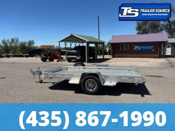 6.5x12 Aluma  Utility Trailer - 3.5K GVWR - Alloy Wheels, Spare Tire
