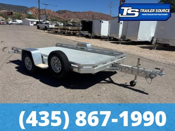 6.5x12 Aluma  Utility Trailer - 3.5K GVWR - Alloy Wheels, Spare Tire