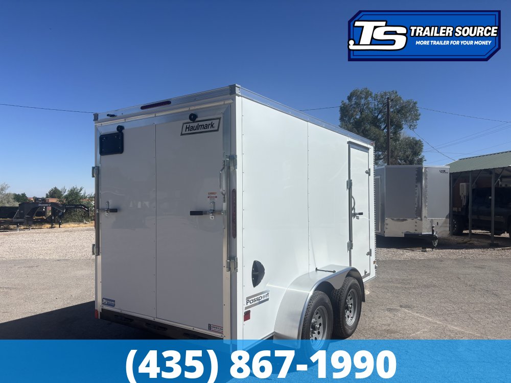 6x12 Haulmark Passport Enclosed Cargo Trailer - 6'6" Interior - 7K GVWR - .080 PolyCor