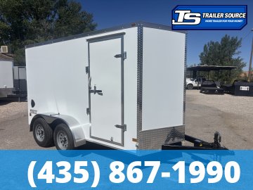 6x12 Haulmark Passport Enclosed Cargo Trailer - 6'6" Interior - 7K GVWR - .080 PolyCor