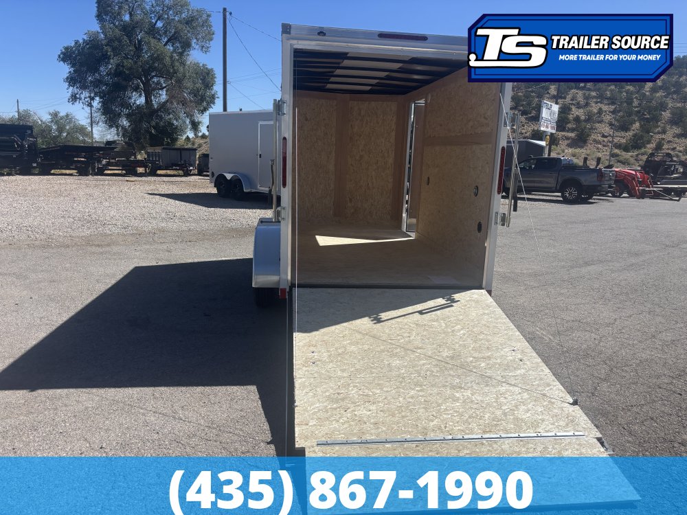 6x12 Haulmark Passport Enclosed Cargo Trailer - 6'6" Interior - 7K GVWR - .080 PolyCor
