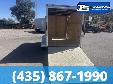 6x12 Haulmark Passport Enclosed Cargo Trailer - 6'6" Interior - 7K GVWR - .080 PolyCor