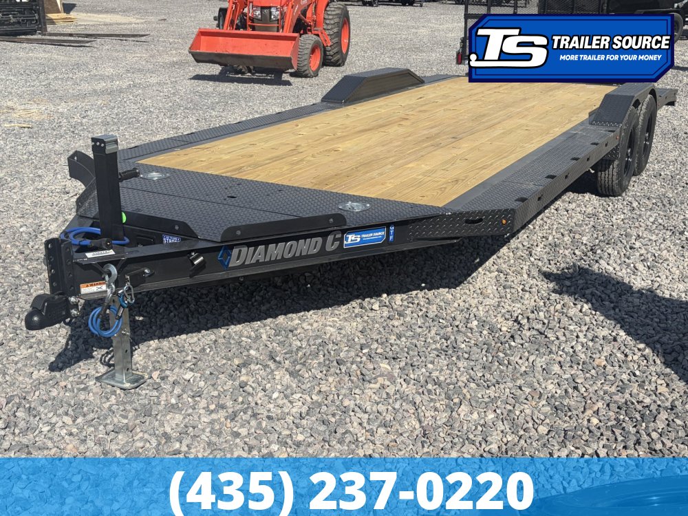8.5x20 Diamond C GTF 206 Flatbed Car Hauler