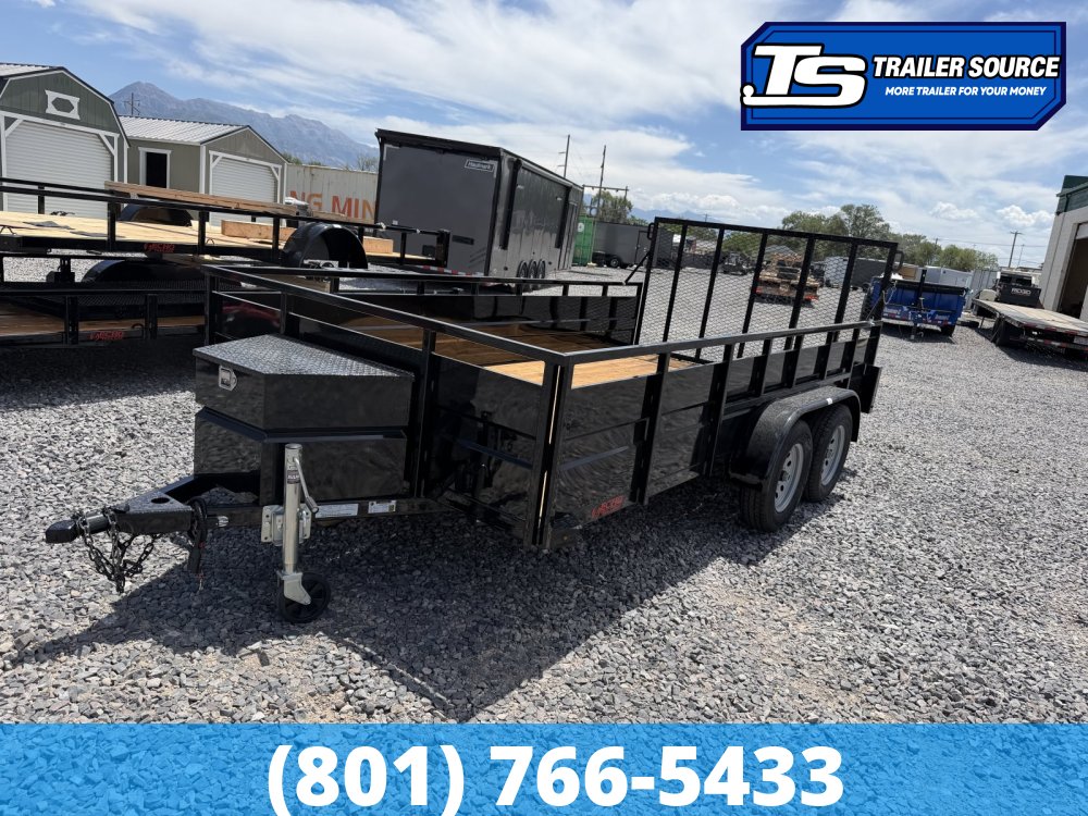 7x14 Echo ELS-14-15T Landscape Utility Trailer - 7K GVWR -