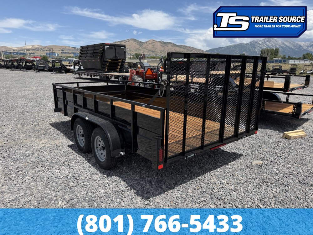 7x14 Echo ELS-14-15T Landscape Utility Trailer - 7K GVWR -