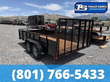 7x14 Echo ELS-14-15T Landscape Utility Trailer - 7K GVWR -