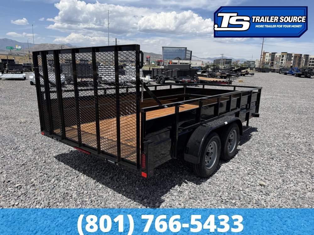7x14 Echo ELS-14-15T Landscape Utility Trailer - 7K GVWR -