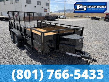 7x14 Echo ELS-14-15T Landscape Utility Trailer - 7K GVWR -