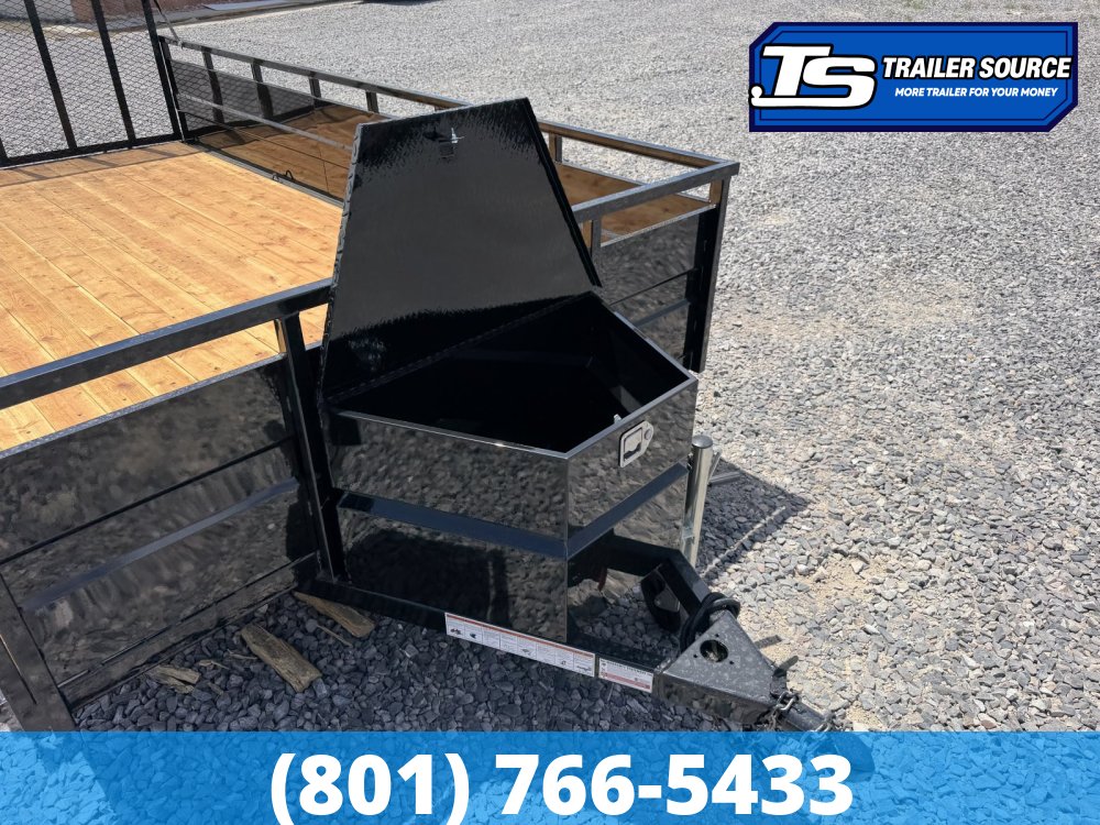 7x14 Echo ELS-14-15T Landscape Utility Trailer - 7K GVWR -