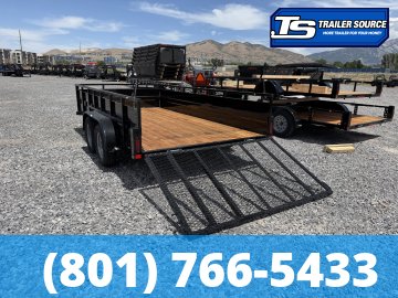 7x14 Echo ELS-14-15T Landscape Utility Trailer - 7K GVWR -