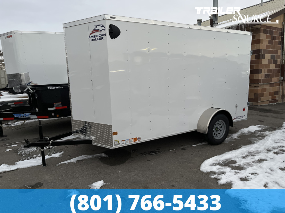 6x12 American Hauler Arrow Deluxe 6'6" Interior Single Axle Enclosed Cargo