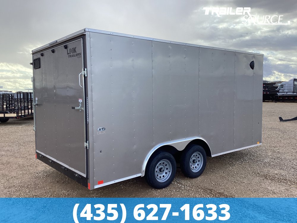 8.5x16 Look ST DLX 7'0" Interior 7K Tandem Axle Enclosed Cargo