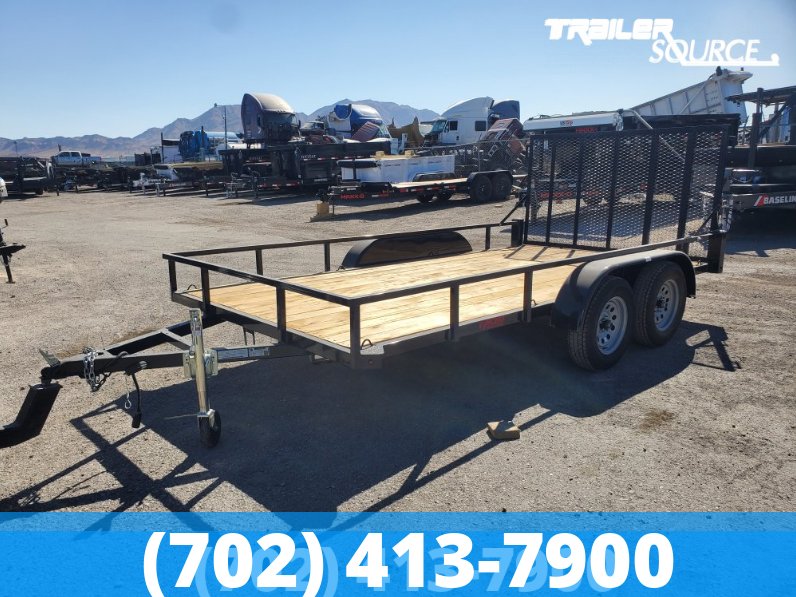 7x16 Echo 7K Tandem Axle Utility