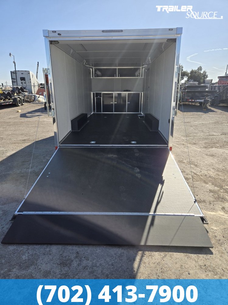 8.5x20 Haulmark Heat Enclosed Race Car Trailer