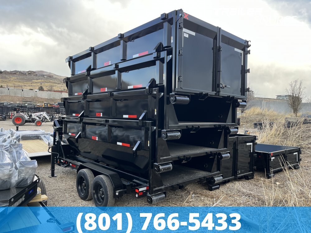 14' Maxx-D Roll Off Dumpster Bin