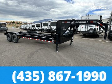 7x20 IronBull DBG Gooseneck Roll Off Dumpster 16K Utility