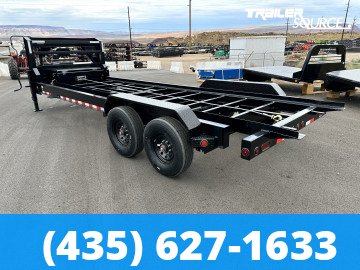 7x20 Iron Bull DBG Gooseneck Roll Off Dumpster 16K Utility