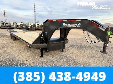 8.5x35 Diamond C FMAX-HDT 212 25.9K Hydraulic Dovetail Gooseneck
