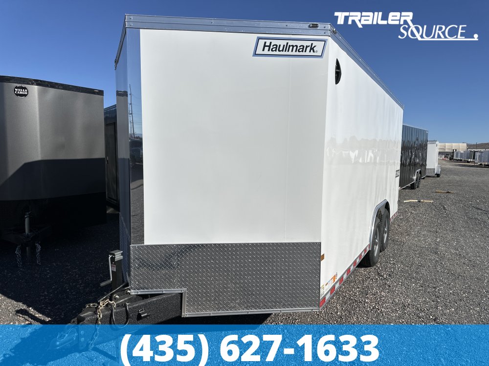 8.5x18 Haulmark Grizzly HD Commericial Duty 7'0" Interior 12K Tandem Axle Enclosed Cargo