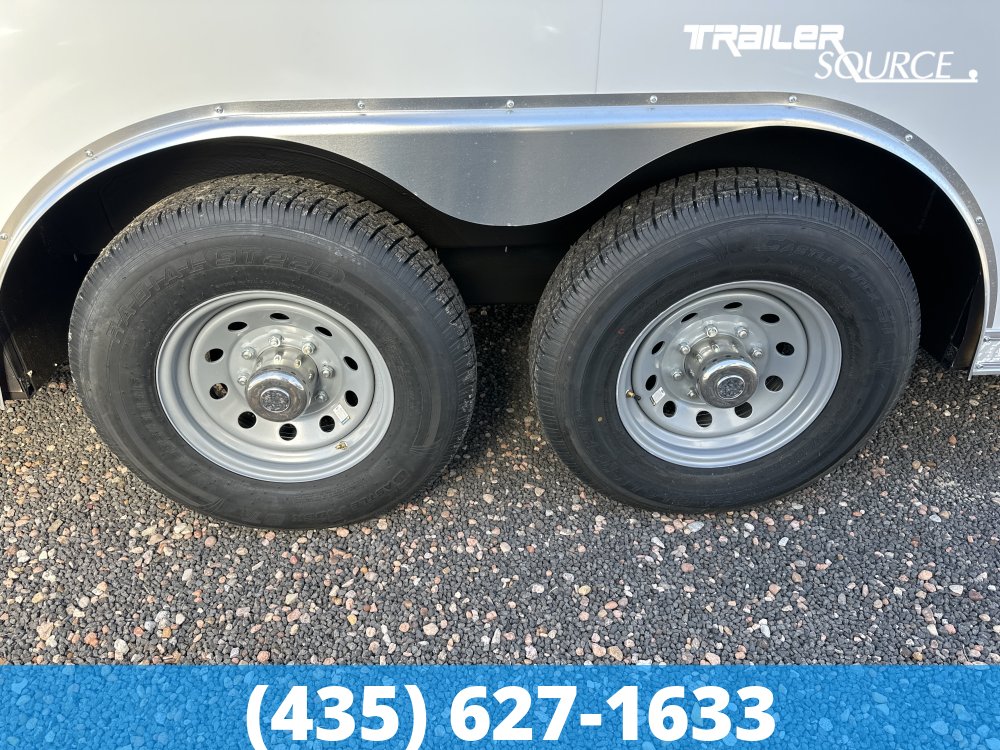 8.5x18 Haulmark Grizzly HD Commericial Duty 7'0" Interior 12K Tandem Axle Enclosed Cargo