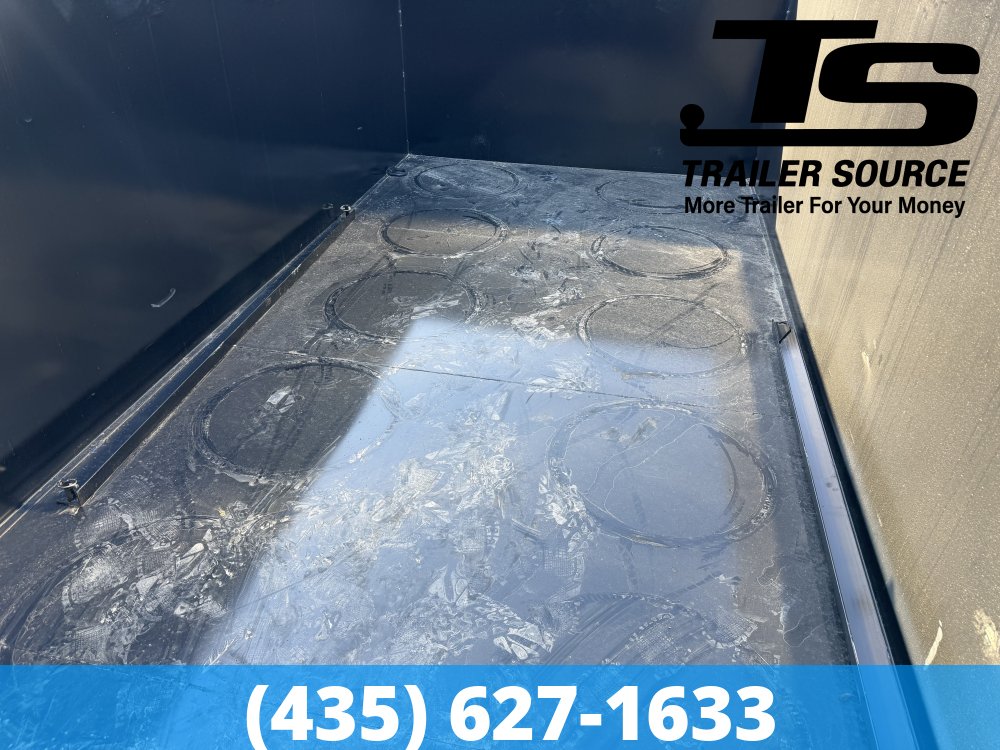 7x14 Top Hat DE Dump Trailer - 48" Sides - 14K GVWR -