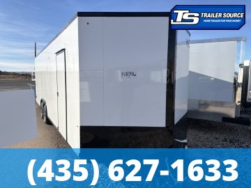 8.5x26 Look Element SE Enclosed Cargo Trailer - 7'0" Interior - 10K GVWR - Alloy Wheels, Black Out Package, Lower Cabinet, Rubber Coin Floor, Upper Cabinet, Vinyl Ceiling, Vinyl Wa
