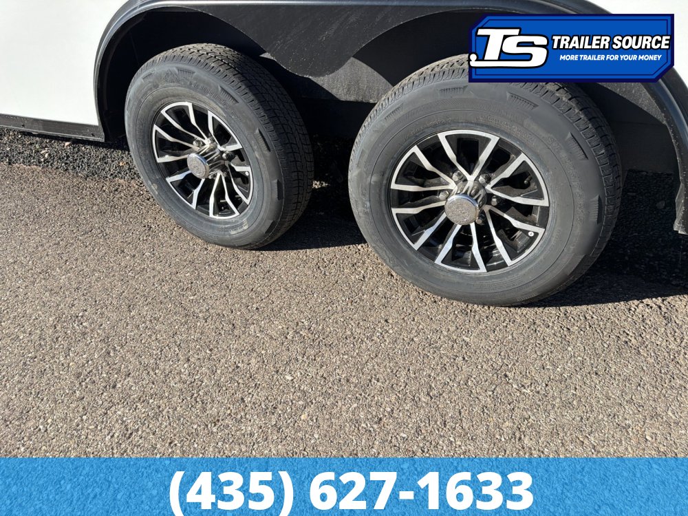 8.5x26 Look Element SE Enclosed Cargo Trailer - 7'0" Interior - 10K GVWR - Alloy Wheels, Black Out Package, Lower Cabinet, Rubber Coin Floor, Upper Cabinet, Vinyl Ceiling, Vinyl Wa