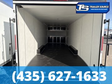 8.5x26 Look Element SE Enclosed Cargo Trailer - 7'0" Interior - 10K GVWR - Alloy Wheels, Black Out Package, Lower Cabinet, Rubber Coin Floor, Upper Cabinet, Vinyl Ceiling, Vinyl Wa