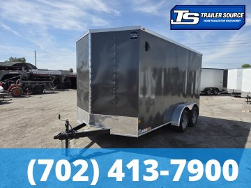 7x14 Wells Cargo Fast Trac Deluxe Enclosed Cargo Trailer - 7'0" Interior - 7K GVWR -