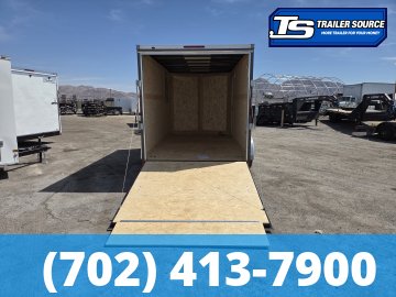 7x14 Wells Cargo Fast Trac Deluxe Enclosed Cargo Trailer - 7'0" Interior - 7K GVWR -