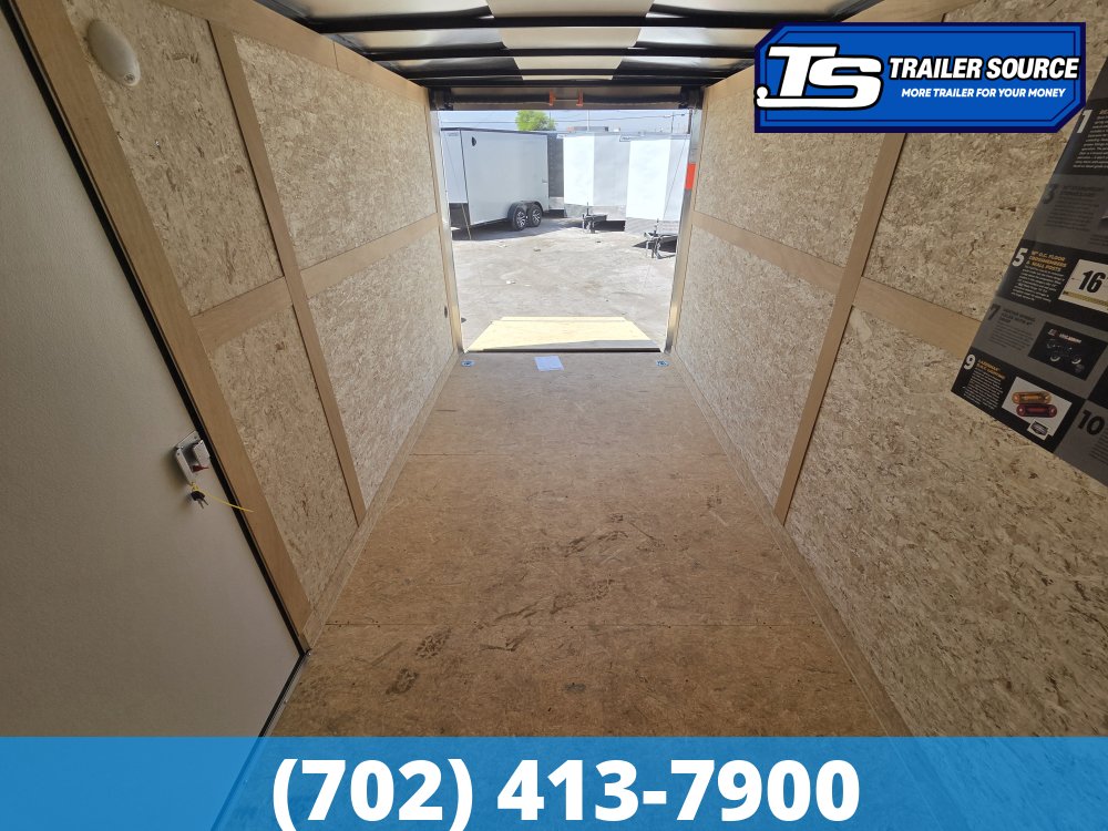 7x14 Wells Cargo Fast Trac Deluxe Enclosed Cargo Trailer - 7'0" Interior - 7K GVWR -