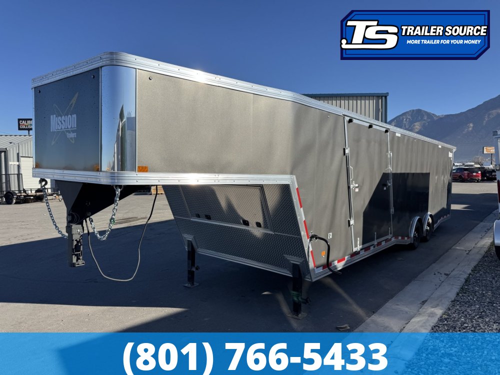 8.5x38 Alcom Aluminum All Sport Gooseneck Enclosed