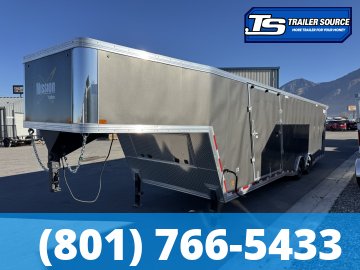 8.5x38 Alcom Aluminum All Sport Gooseneck Enclosed