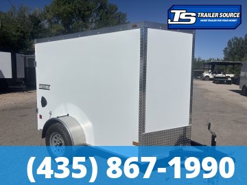 5x8 Haulmark Passport Enclosed Cargo Trailer - 5'6" Interior - 3.5K GVWR - .080 PolyCor, Rear Swing Door