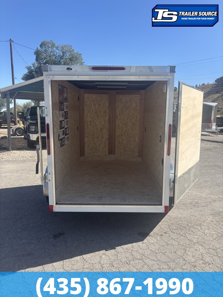 5x8 Haulmark Passport Enclosed Cargo Trailer - 5'6" Interior - 3.5K GVWR - .080 PolyCor, Rear Swing Door