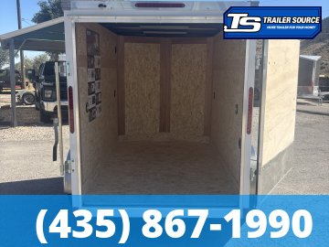 5x8 Haulmark Passport Enclosed Cargo Trailer - 5'6" Interior - 3.5K GVWR - .080 PolyCor, Rear Swing Door