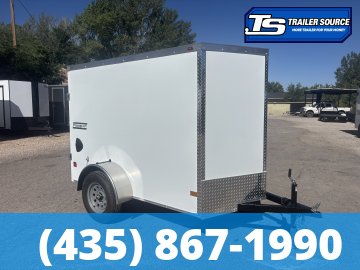 5x8 Haulmark Passport Enclosed Cargo Trailer - 5'6" Interior - 3.5K GVWR - .080 PolyCor, Rear Swing Door