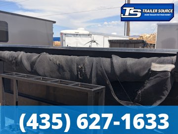 7x14 Iron Bull DWB Dump Trailer - 14K GVWR - 14 Ply Tires
