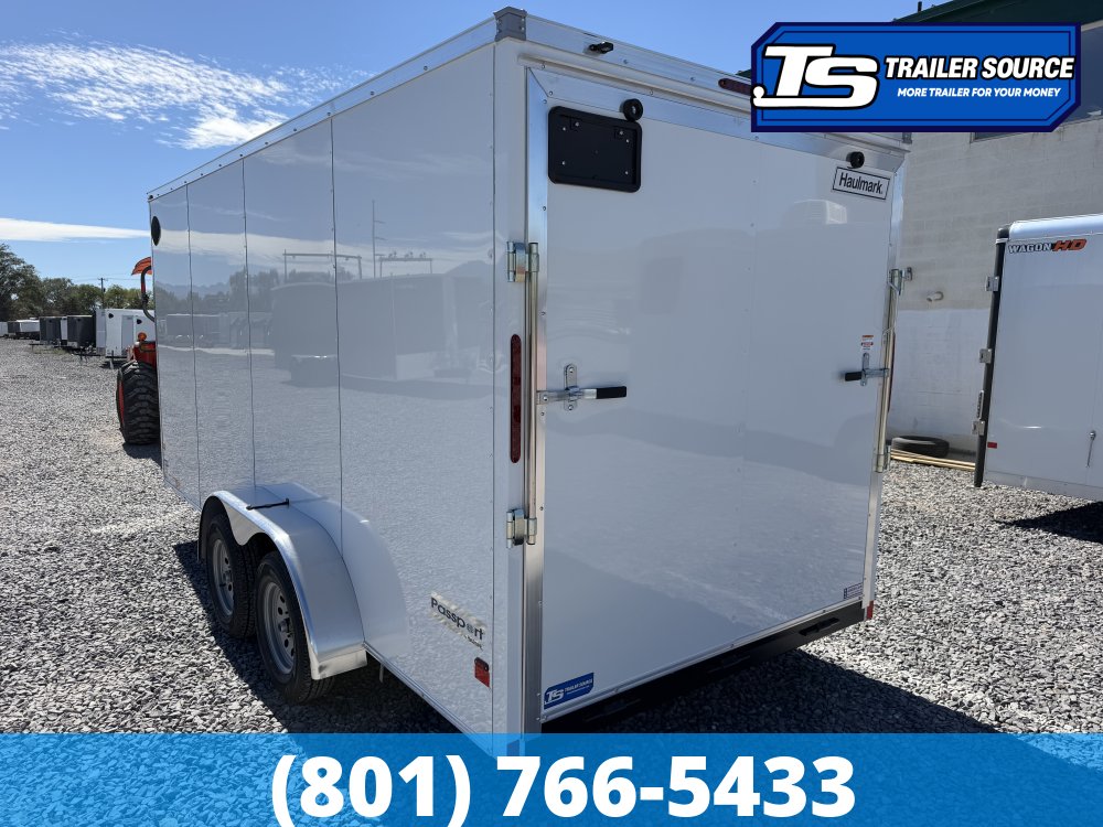 7x16 Haulmark Passport Enclosed Cargo Trailer - 7'0" Interior - 7K GVWR -