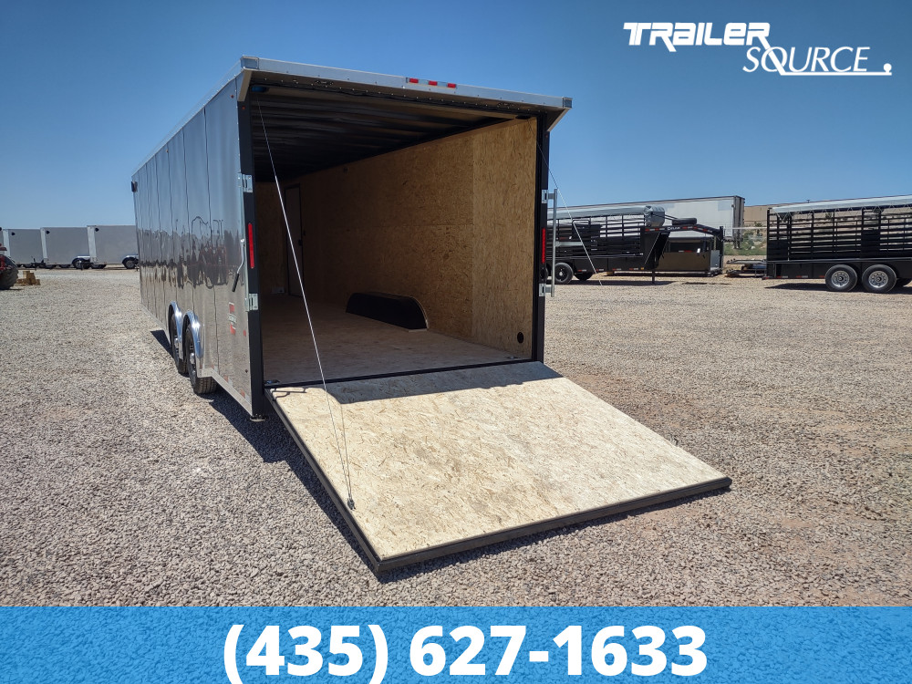 8.5x28 Charmac Stealth 7'0" Interior 12K Enclosed Cargo