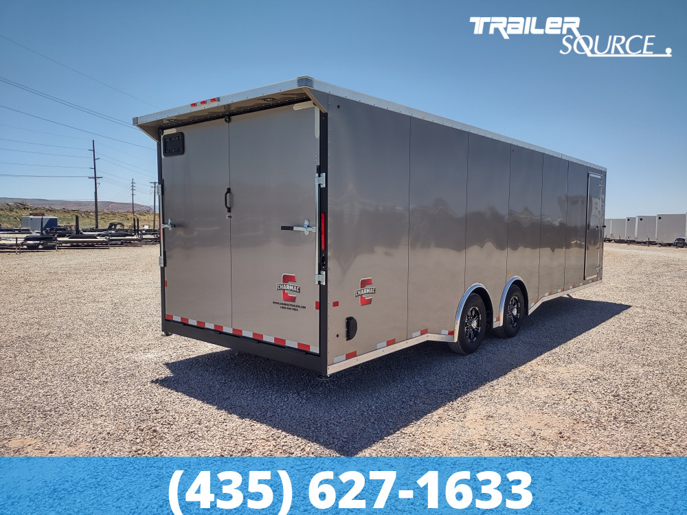 8.5x28 Charmac Stealth 7'0" Interior 12K Enclosed Cargo