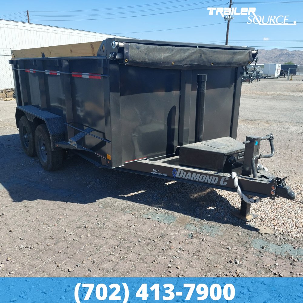 6.5x12 Diamond C MDT 10K 44" Sides Dump