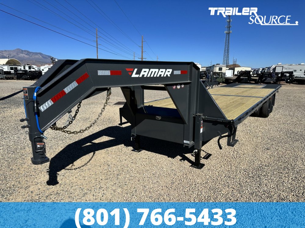 8.5x32 Lamar FD Hydraulic Dovetail 32' 25.9K Gooseneck