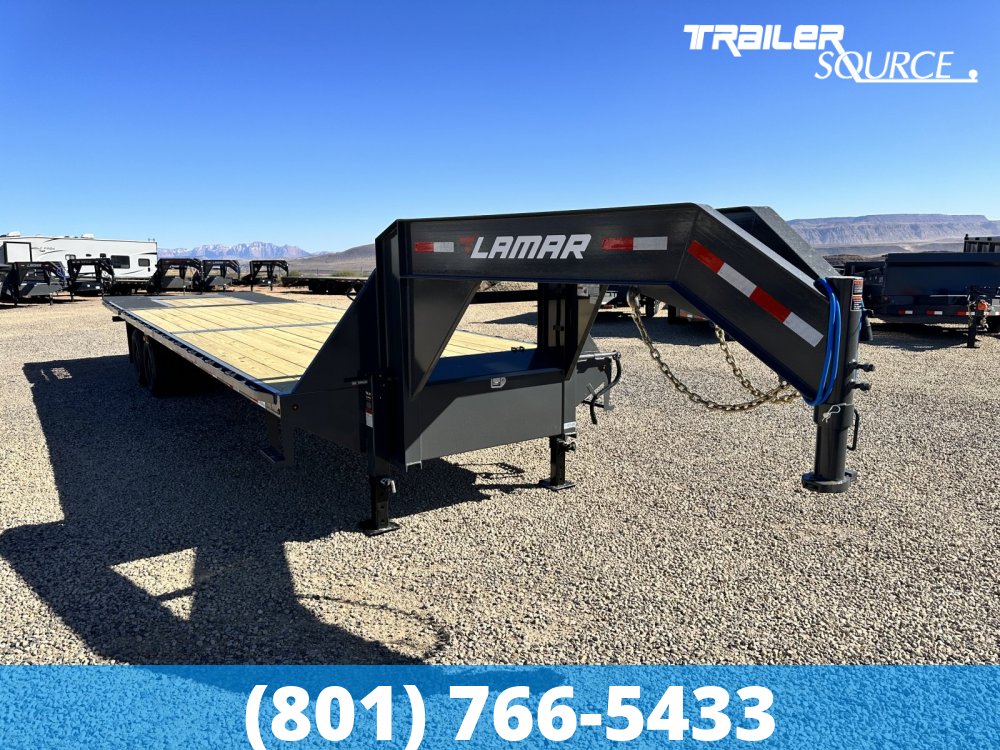 8.5x32 Lamar FD Hydraulic Dovetail 32' 25.9K Gooseneck