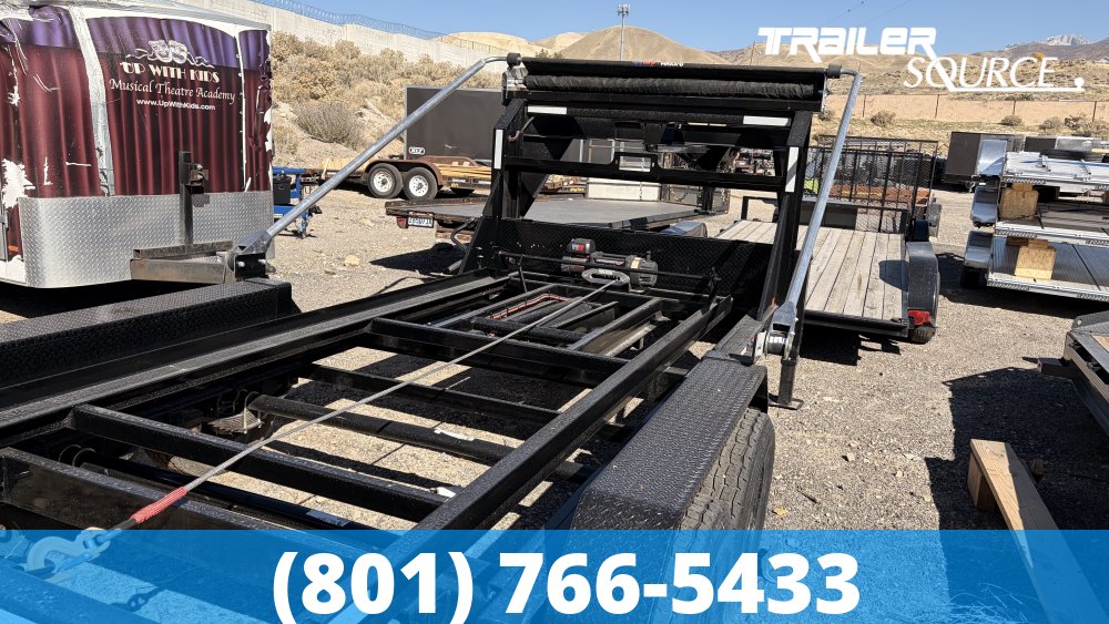 7x14 Maxx-D ROX Gooseneck Roll Off Dumpster Trailer 14K