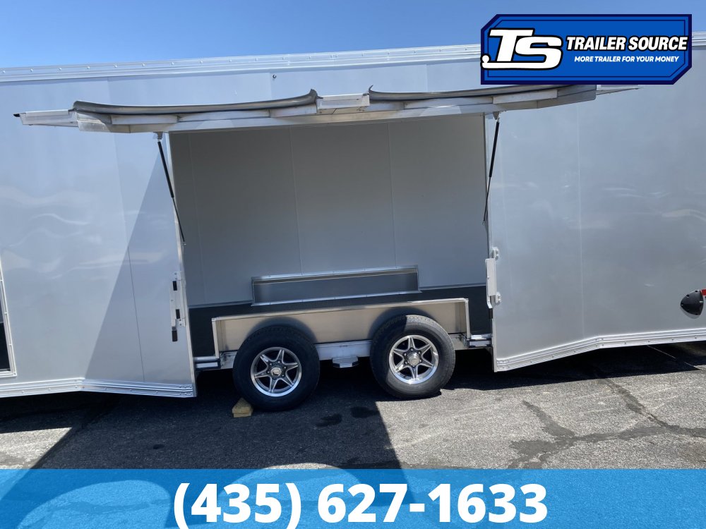 8.5x24 Alcom EZ Hauler XLT Aluminum Enclosed Cargo