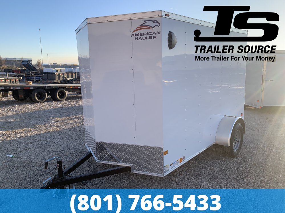 6x10 American Hauler Arrow Enclosed Cargo Trailer - 6'6" Interior - 3.5K GVWR