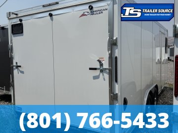8.5x20 American Hauler Eagle HD Office Enclosed Cargo Trailer - 7'0" Interior - 10K GVWR -