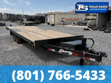 8.5x22 Liberty LOA Deckover Equipment Trailer - 15.4K GVWR -